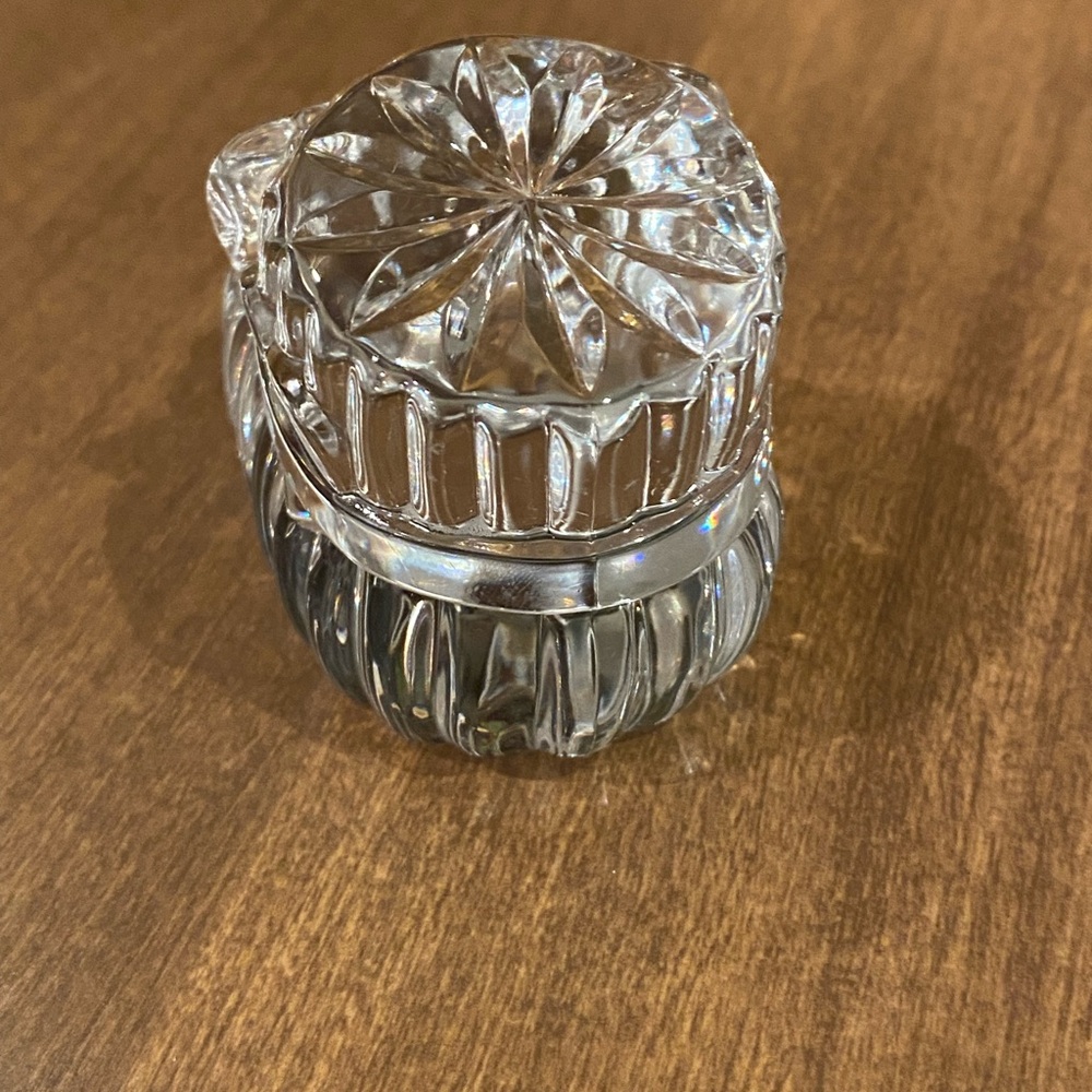 Vintage Crystal Baby Shoe/Bootie w/ Bow on top (Small) - Picture 3 of 8